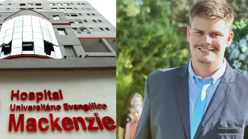 Luiz Antonio é tratado no Hospital Evangélico Mackenzie, unidade referência no tratamento de queimados.