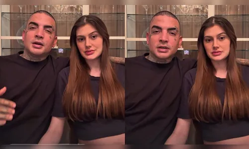 Grávida, noiva de MC Guimê vai ao hospital após fortes dores