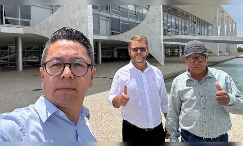 Prefeito de Jardim Alegre anuncia conquista após viagem a Brasília