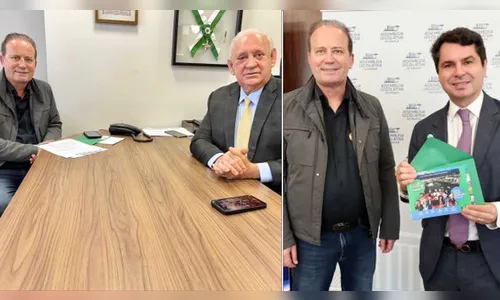 Carlos Gil discute investimentos e Expovale com deputados em Curitiba