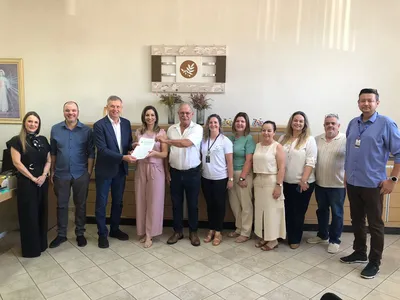 O ato oficial ocorreu no Tabelionato de Notas