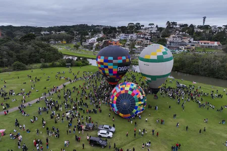 O festival vai contar com 50 balões.