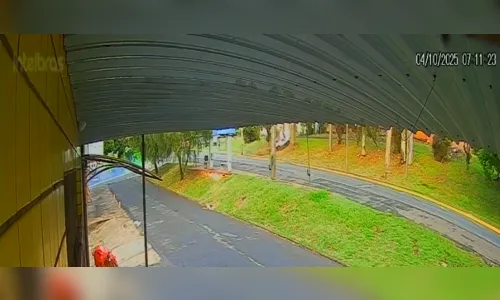Vídeo flagra acidente com vítima fatal na Avenida Brasil em Apucarana
