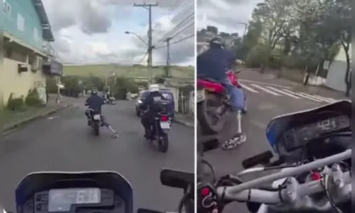 Homem perde prótese durante fuga de moto e acaba preso no RS