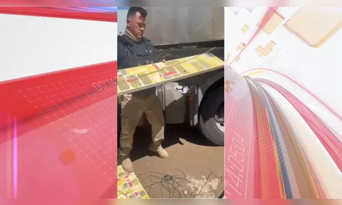 PRF apreende carga milionária de iPhones em Londrina; veja o vídeo