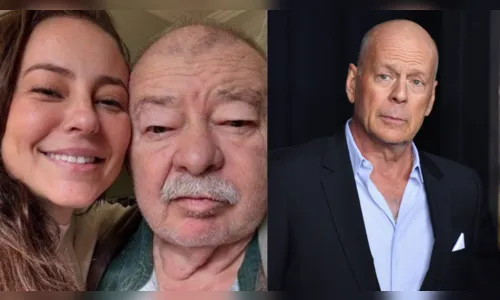 Pai de Paolla Oliveira está com a mesma doença de Bruce Willis