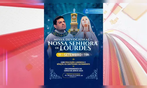 Missa com o padre Ronicés Geber encerra Cerco de Jericó 2025