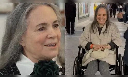 Regina Duarte surge em cadeira de rodas e revela o que aconteceu