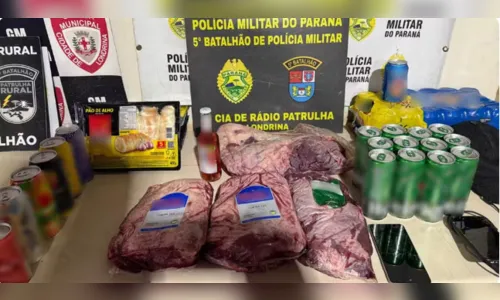 Filho é flagrado furtando supermercado do próprio pai em Londrina