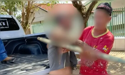 Idoso sobrevive após ser atingido por estaca e perfurar pescoço no PR