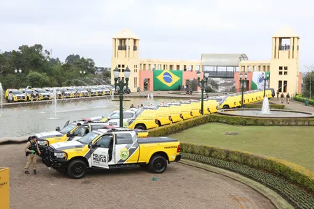 Paraná conta, pela primeira vez, com caminhonetes RAM 3500 em sua frota de veículos da segurança pública
