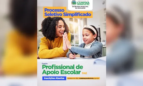 Podem participar candidatos com ensino médio completo