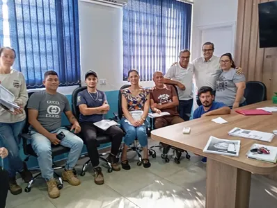 Uma das reuniões aconteceu em Rio Bom
