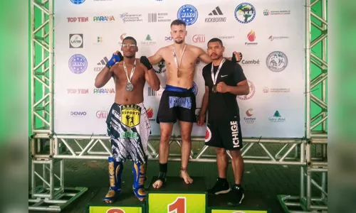 Atleta de Apucarana conquista ouro na Copa Brasil de Kickboxing