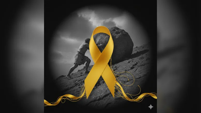 A cada manhã, a mesma montanha, a mesma pedra, o mesmo destino