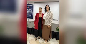 Deputada Cloara Pinheiro (PSD) e vereadora Marli Munhos (União)