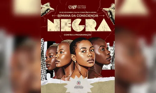 Arapongas celebra o Mês da Consciência Negra com programação especial