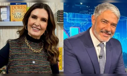 Fátima Bernardes relata alívio com decisão de William Bonner