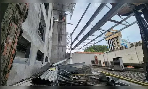 Acidente em obra de hospital em SC deixa um morto e seis feridos