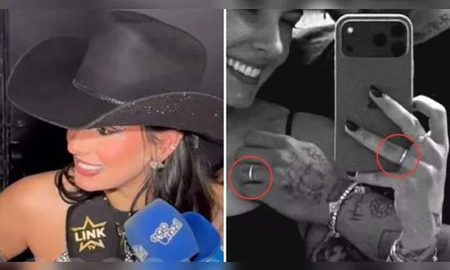 Ana Castela se surpreende com valor da aliança dada por Zé Felipe