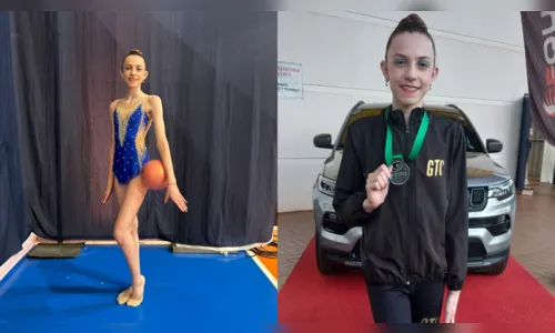 Heloísa Pego Reczkowski conquista prata no Campeonato Paranaense de GR