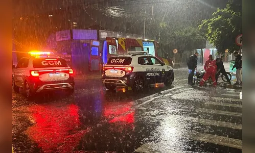 Motociclista fica ferido em Apucarana ao ser atropelado; carro fugiu