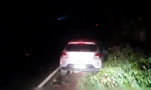 Motorista fica ferido após bater carro em árvore na PR-466