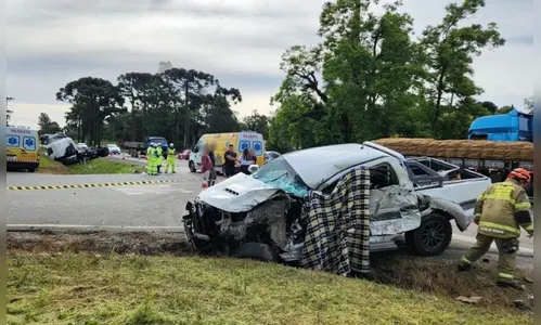 Acidente mata casal e deixa bebê em estado grave em rodovia do Paraná