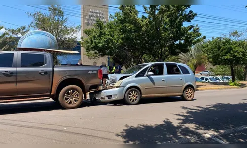 Gestante é levada a hospital após acidente de trânsito em Apucarana