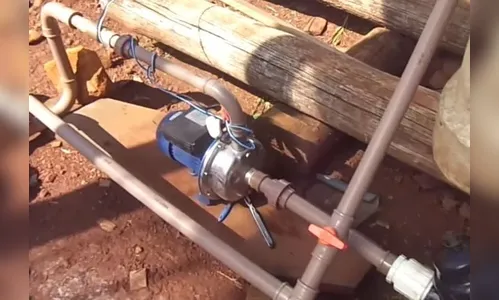 PM recupera bomba d’água furtada em Rosário do Ivaí