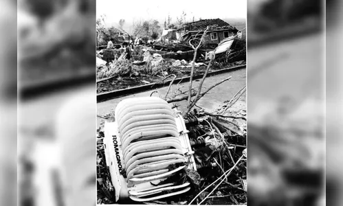 Há 33 anos, vendaval matou 12 pessoas e feriu 200 em cidade do PR