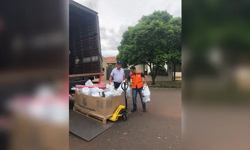 Jandaia recebe donativos para ajudar famílias afetadas pelo temporal
