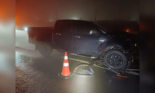 Ciclista de 31 anos morre após acidente entre Arapongas e Apucarana