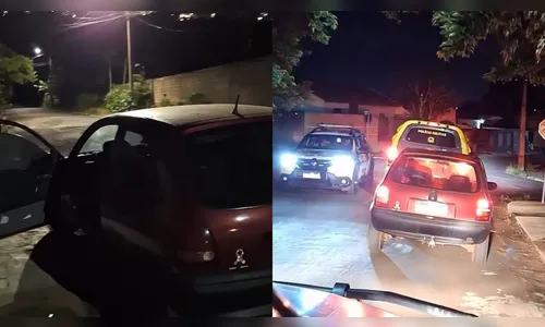 Corsa é recuperado pela Rocam após uma hora do furto em Apucarana