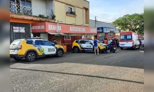 Homem é assassinado a tiros dentro de bar em Jandaia do Sul