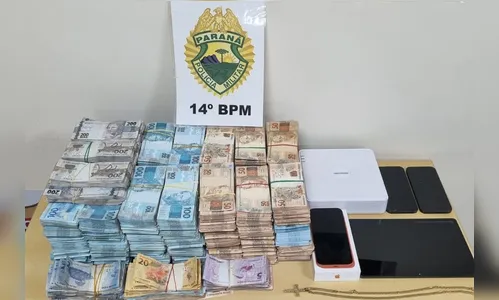 PMPR e PF apreendem R$ 1,2 milhão em casa vazia no Paraná