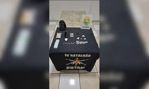 Homem ataca policial para esconder drogas e acaba preso em Apucarana