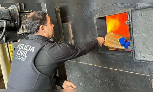 Polícia Civil incinera quase 2 toneladas de drogas em Arapongas