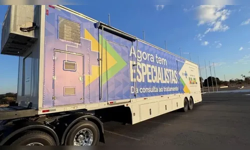 Arapongas é 1ª cidade do Sul a receber carreta do Ministério da Saúde