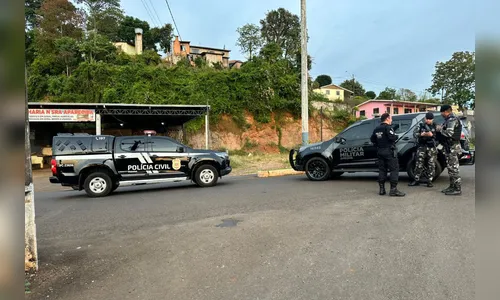 PCPR e PMPR deflagram operação contra grupo criminoso com 115 mandados