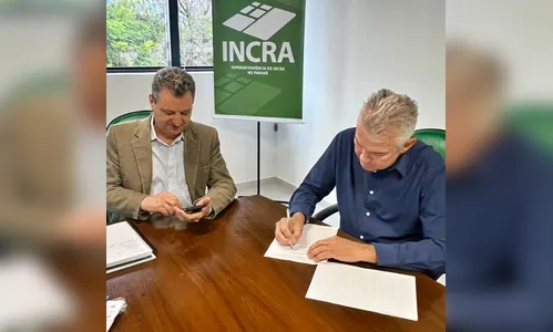 Faxinal assina convênio com Incra