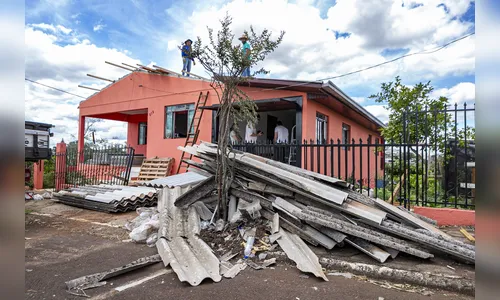 Moradores de Rio Bonito do Iguaçu começam a reconstruir a vida