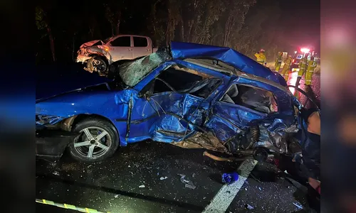 Quatro pessoas morrem em grave acidente na BR-373 no Paraná