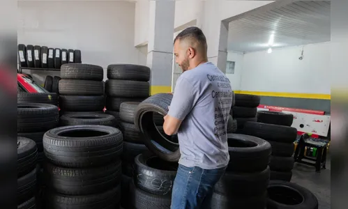 Apucarana promove mutirão para recolhimento de pneus usados