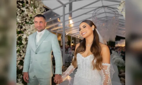 Lexa e Ricardo Vianna se casam em cerimônia luxuosa no Rio de Janeiro