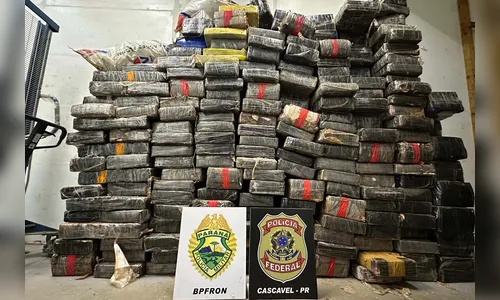 PMPR apreende 2,1 toneladas de maconha em carga de soja em Toledo
