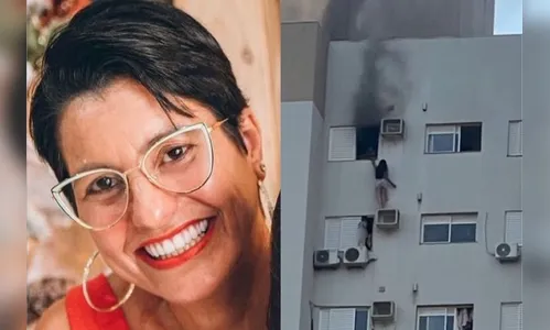 Mulher salva pela filha em incêndio recebe alta da UTI no Paraná