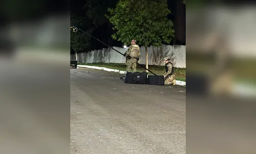Bope detona objeto suspeito localizado em residência de Cambira