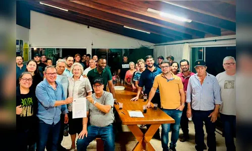 Prefeitura de Rio Bom debate pavimentação da estrada do Lajeadão