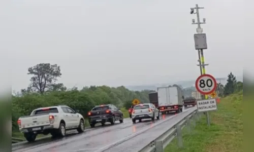 12 novos radares começam a funcionar em rodovias do PR; veja onde